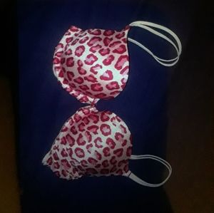 Pink bra